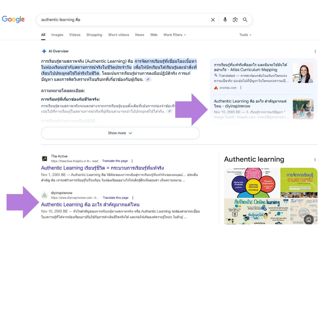 authentic learning คือ